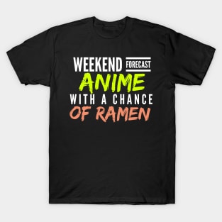 Vintage Anime and Ramen Lover Gift idea T-Shirt